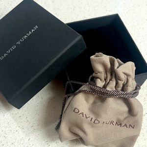 David Yurman jewelry bag & box